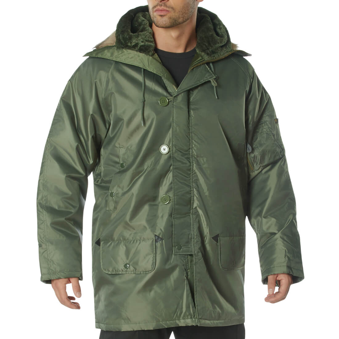 Military Style N-3B Parka In 3 Colors By Rothco – Bradley's Surplus