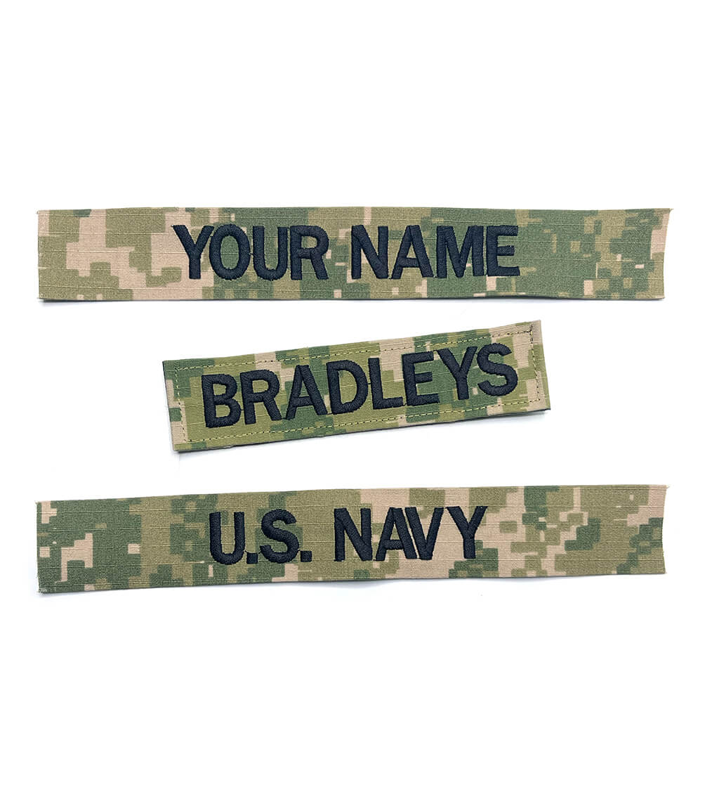 OCP 3 color Army/ Custom name tapes
