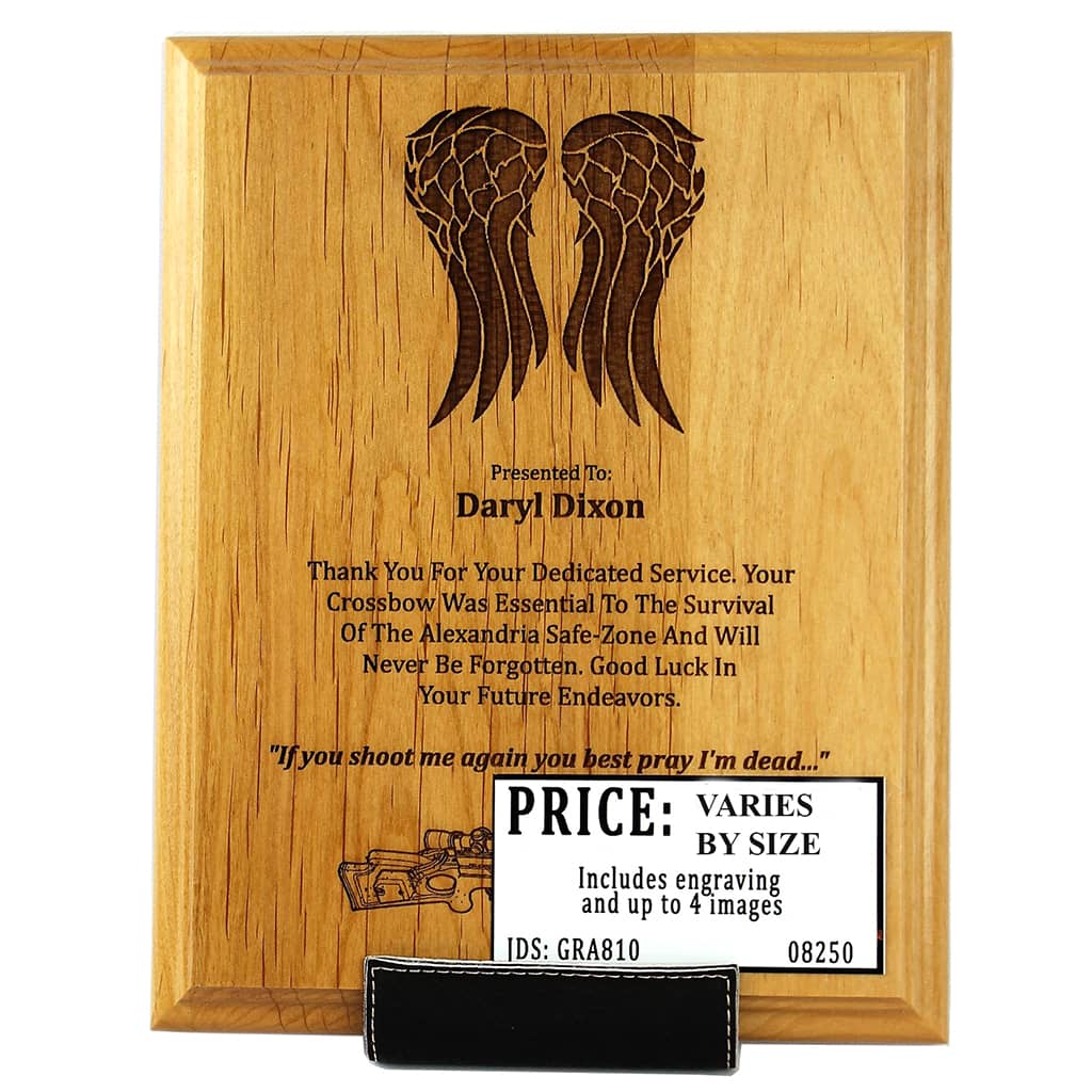 Wooden Plaque | Red Alder | Custom Wood Plaques, Choice of Size