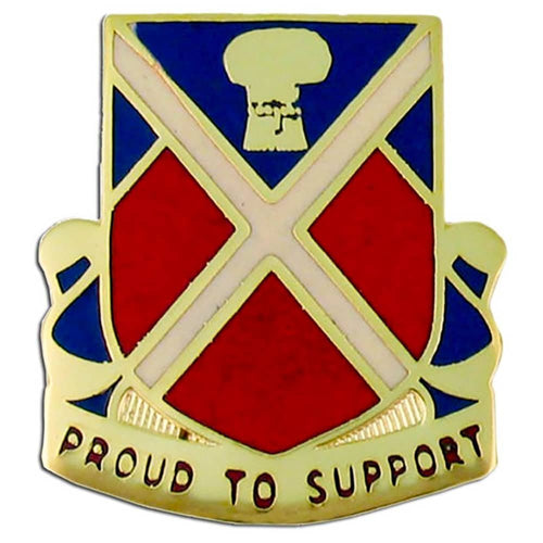 10th Support Battalion Unit Crest - Proud to Support