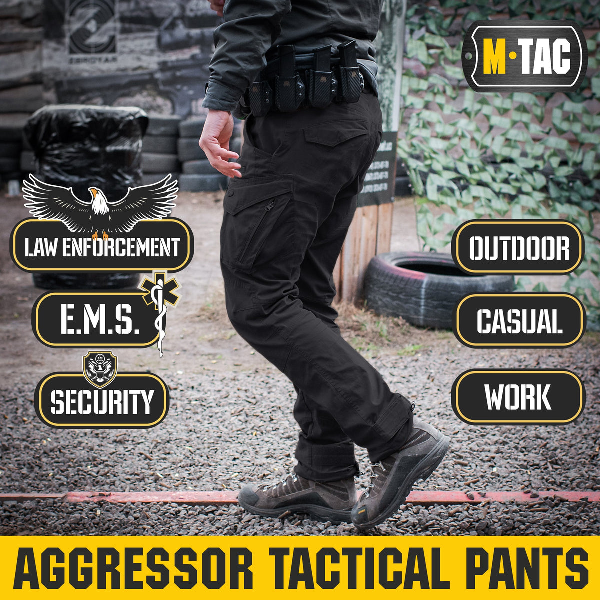 M-Tac Tactical Pants Aggressor Gen II Flex or Law Enforcement