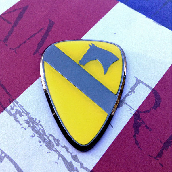 1st Cavalry Division Metal Car Decal