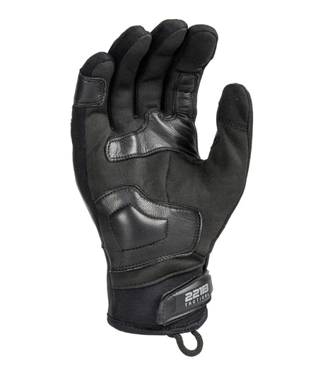 Warrior Gloves With Hard Knuckles by 221B Tactical Palm View