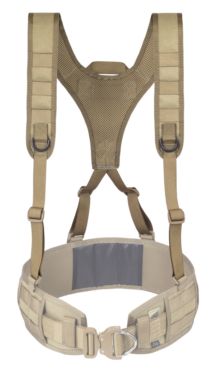 Lightweight MOLLE Battle Belt Harness