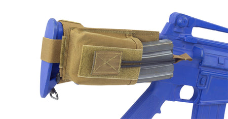 Coyote Butt Stock Mag Pouch