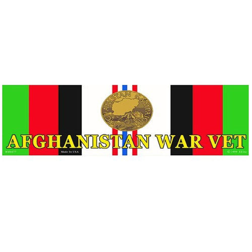 Afghanistan War Vet Sticker