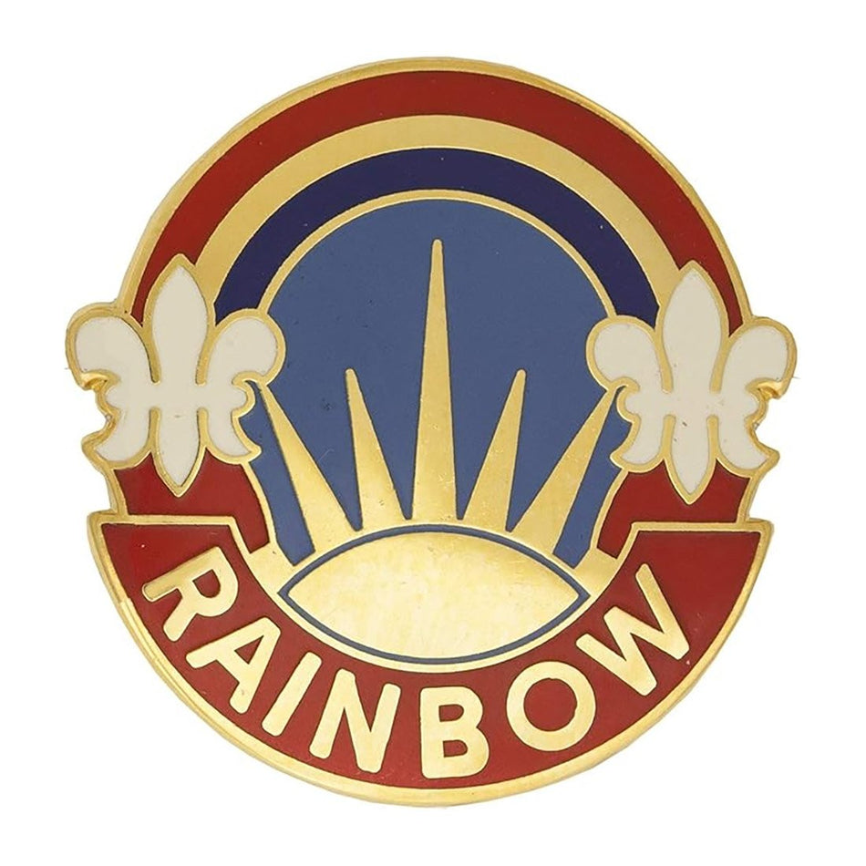 42nd Infantry Division Unit Crest Rainbow