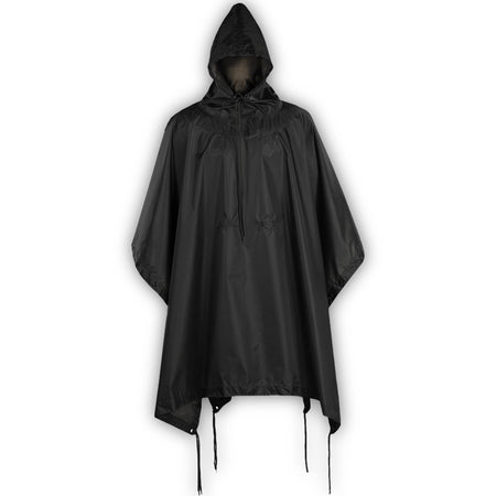 Black M-Tac Waterproof Poncho