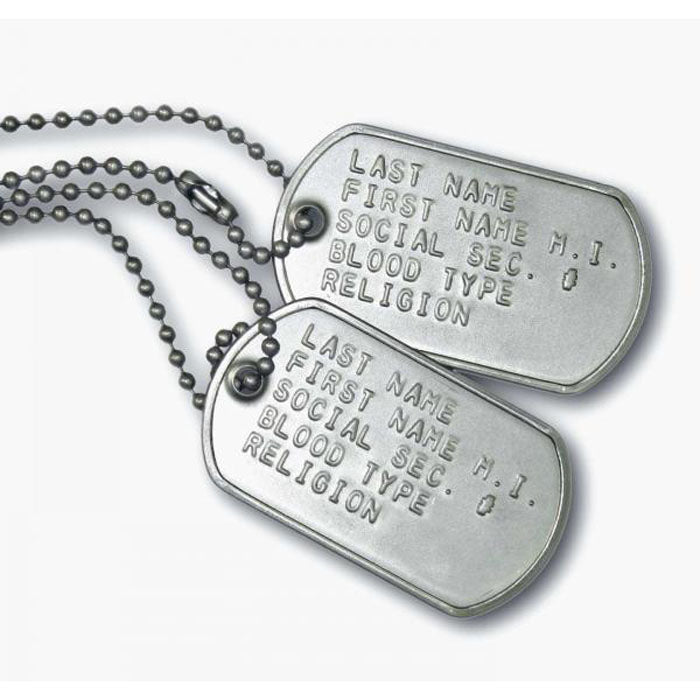 Why Custom Military Dog Tags Make Great Gifts