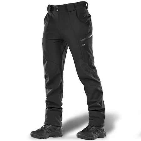 Black M-Tac Pants Soft Shell Winter