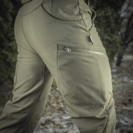 M-Tac Pants Soft Shell Winter Zoom Olive Color