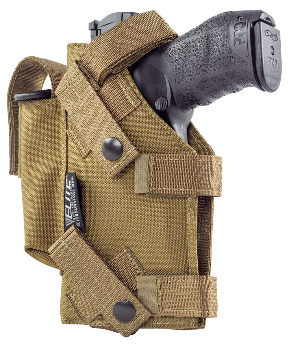 Coyote Tactical MOLLE Holster Left Handed