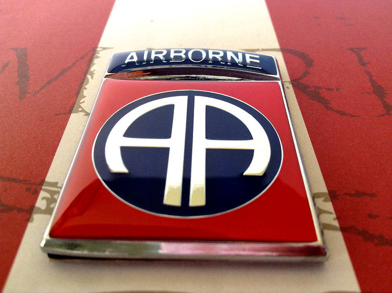 82nd Airborne Division Metal Decal For Trucks or Cars