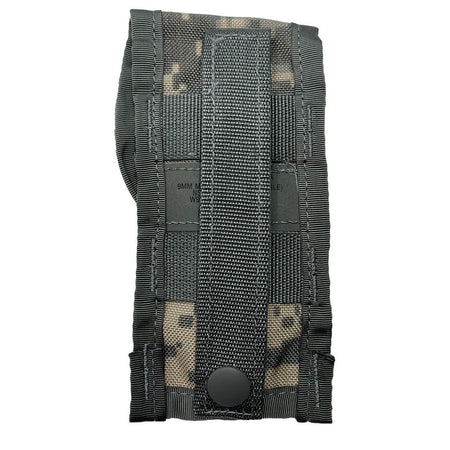 9mm Magazine Pouch ACU Single MOLLE II Backside