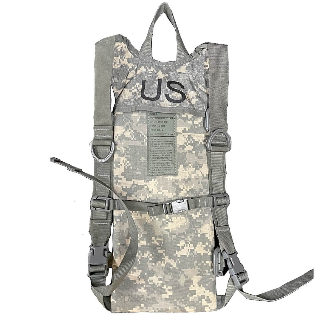 ACU Hydration Carrier MOLLE II Pack Only  Used