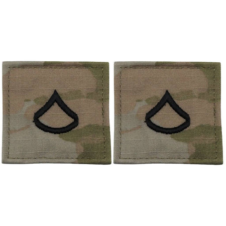 PFC Private First Class Rank OCP Patch With Hook Fastener