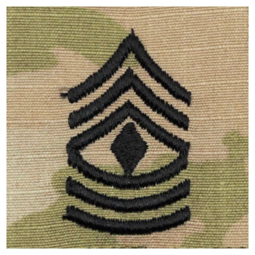 Army 1SG First Sergeant Rank OCP Patch Sew-On - 2X2 – Bradley's Surplus
