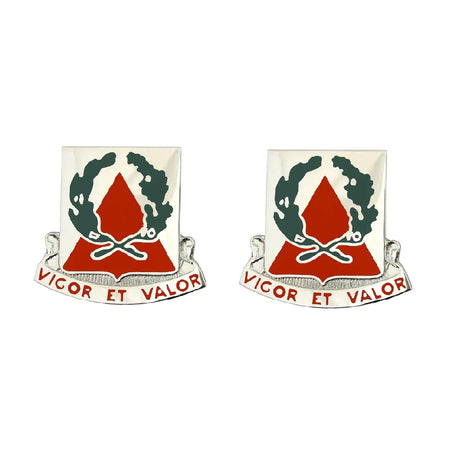 41st Engineer Battalion Crest DUI (D) "Vigor Et Valor"