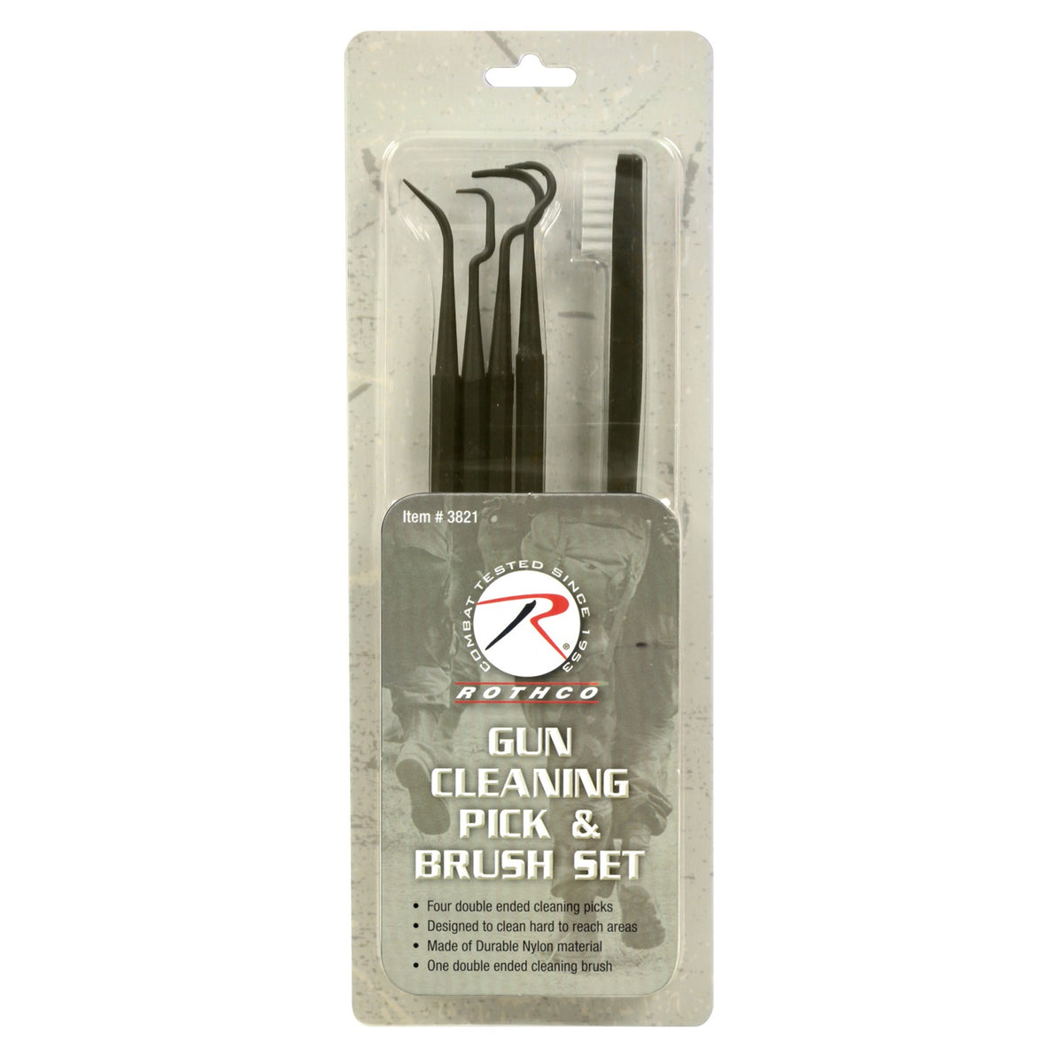 Gun Cleaning Pick & Brush Set by Rothco