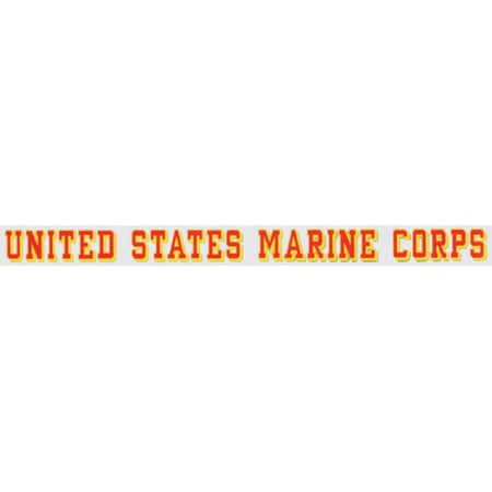 USMC 1.5"x17.25" WS United States Marine Corps Window Strip Decal