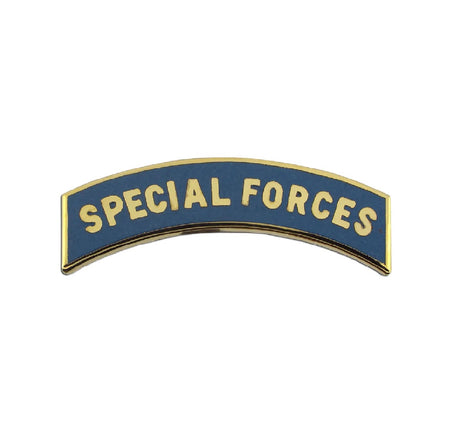 Special Forces Tab Enamel No-Shine Dress Pin-On