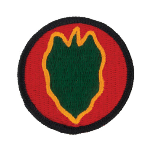 24th Infantry Division Color Patch Sew-On