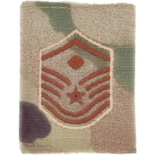 U.S. Air Force Master Sergeant With Diamond MSG E7 Master Sergeant with Diamond Gore-Tex Patch