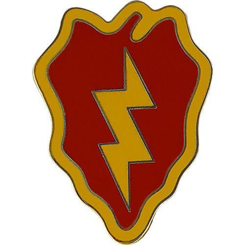 25th Infantry Division Lapel Pin