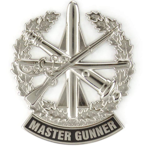 Master Gunner Mirror FinishMaster Gunner Badge With Mirror Finish