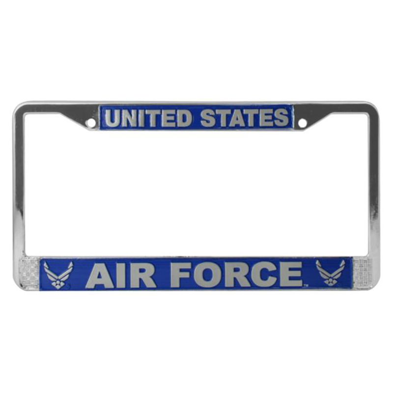 United States Air Force with Hap Arnold Wings License Plate Frame