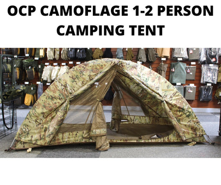 OCP Camouflage 1-2 Person Camping Tent