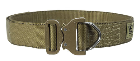 Coyote Brown Elite Cobra Rigger's Belt with D Ring Buckle