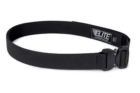 Black CO Shooters Belt with Cobra Buckle