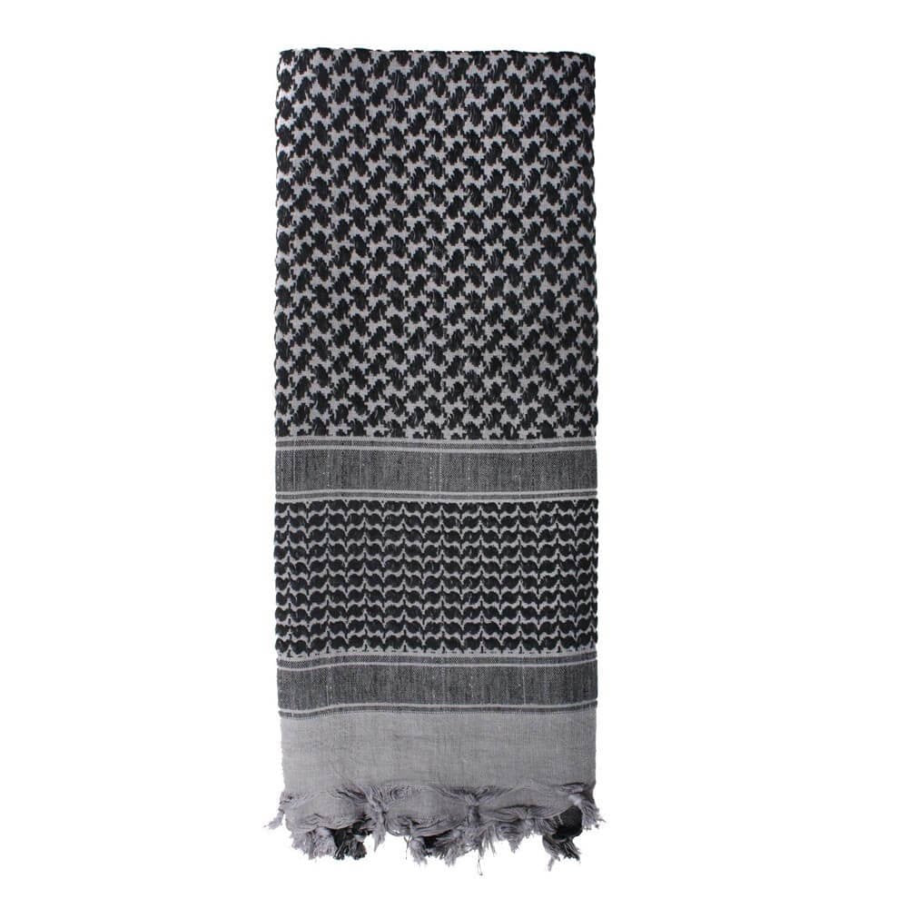 Grey Rothco Shemagh Tactical Desert Keffiyeh Scarf