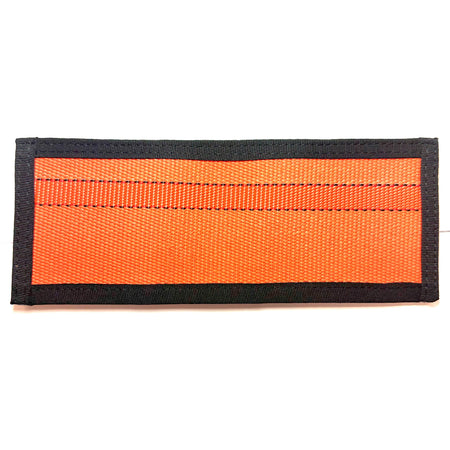 The Lieutenant Firehouse Wallet in orange