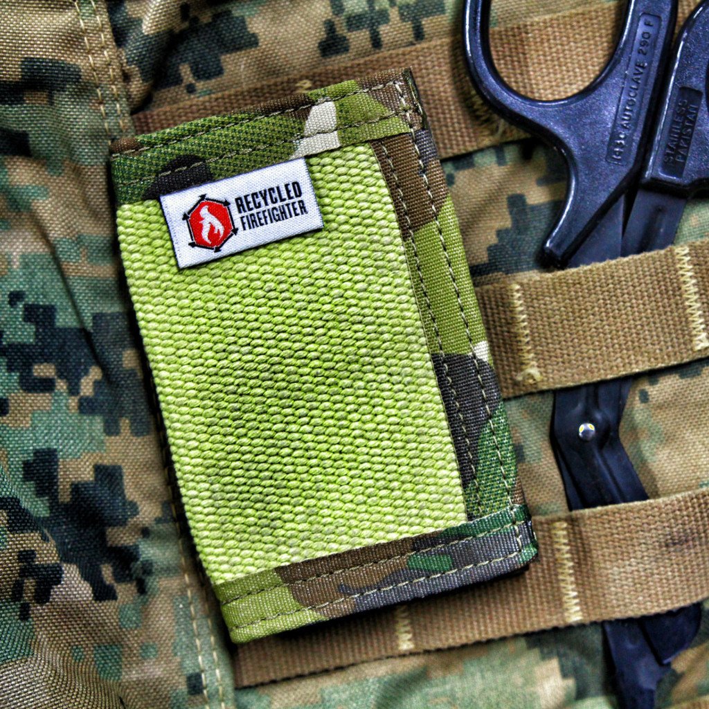 Bifold Wallet Made From Firehose The Rookie in Camo