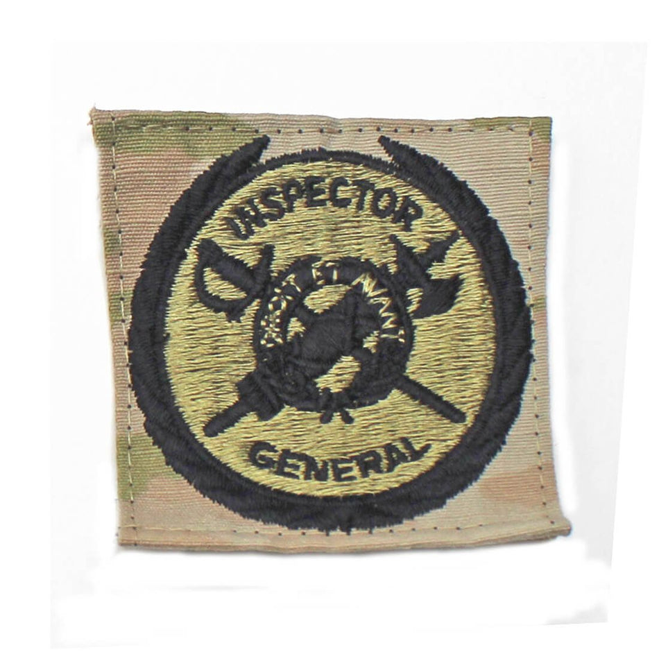 Army OCP Inspector General Identification Badge