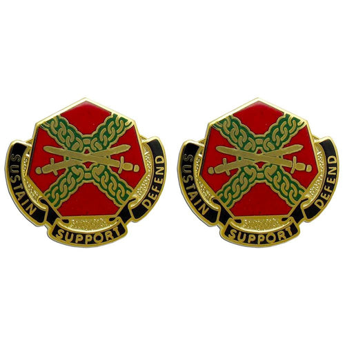 Installation Management Command Unit Crest DUI - Set of 2