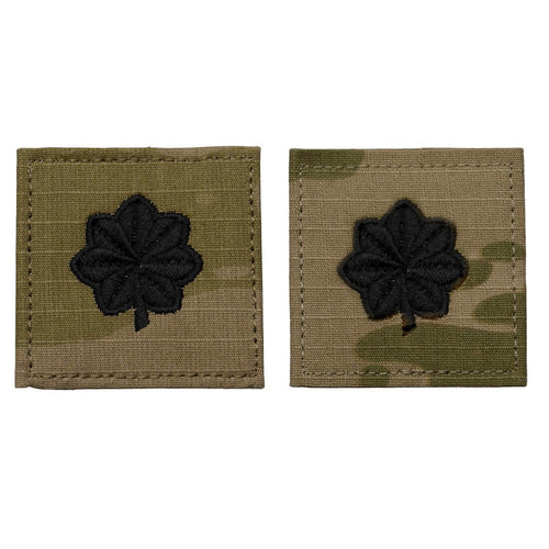 LTC Lieutenant Colonel Army Rank OCP Patch 2x2 With Hook Fastener