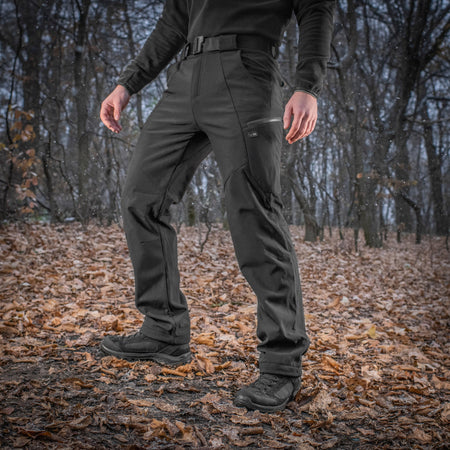 Black M-Tac Pants Soft Shell Winter