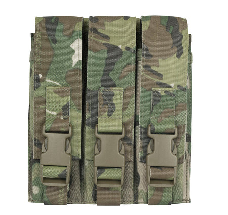 Multicam MP5 / 9mm MOLLE Stick Mag Pouch, Triple by Elite Survival Systems