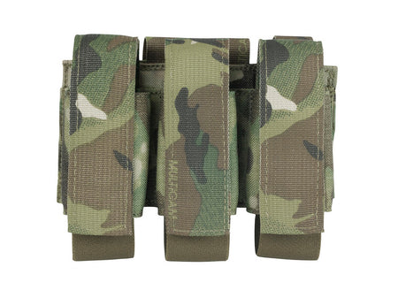 Multicam MOLLE Triple Grenade Pouch