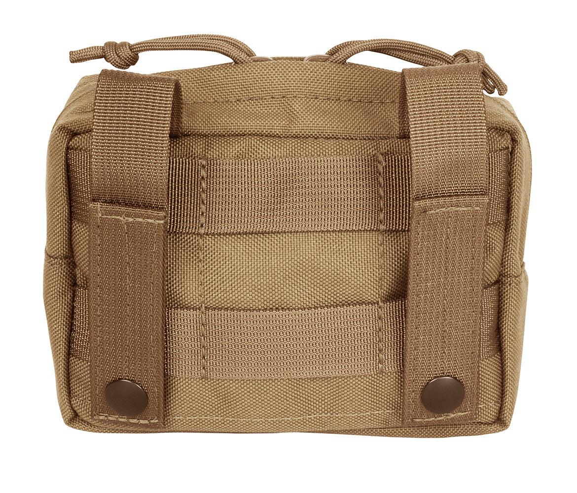 Coyote MOLLE General Utility Admin Pouch - Small Rear