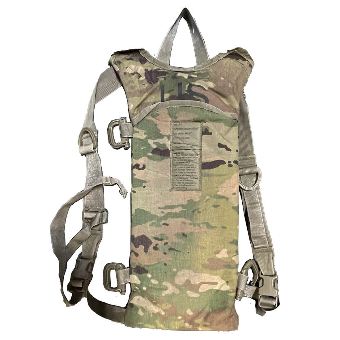 MOLLE II Hydration Carrier OCP Multicam Pack USGI - Used Backside