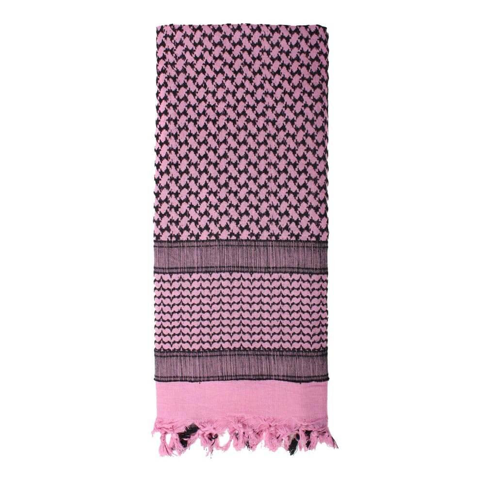 Pink Rothco Shemagh Tactical Desert Keffiyeh Scarf