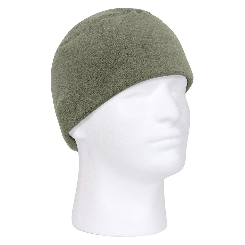 Polar Fleece Watch Cap in Foliage Green