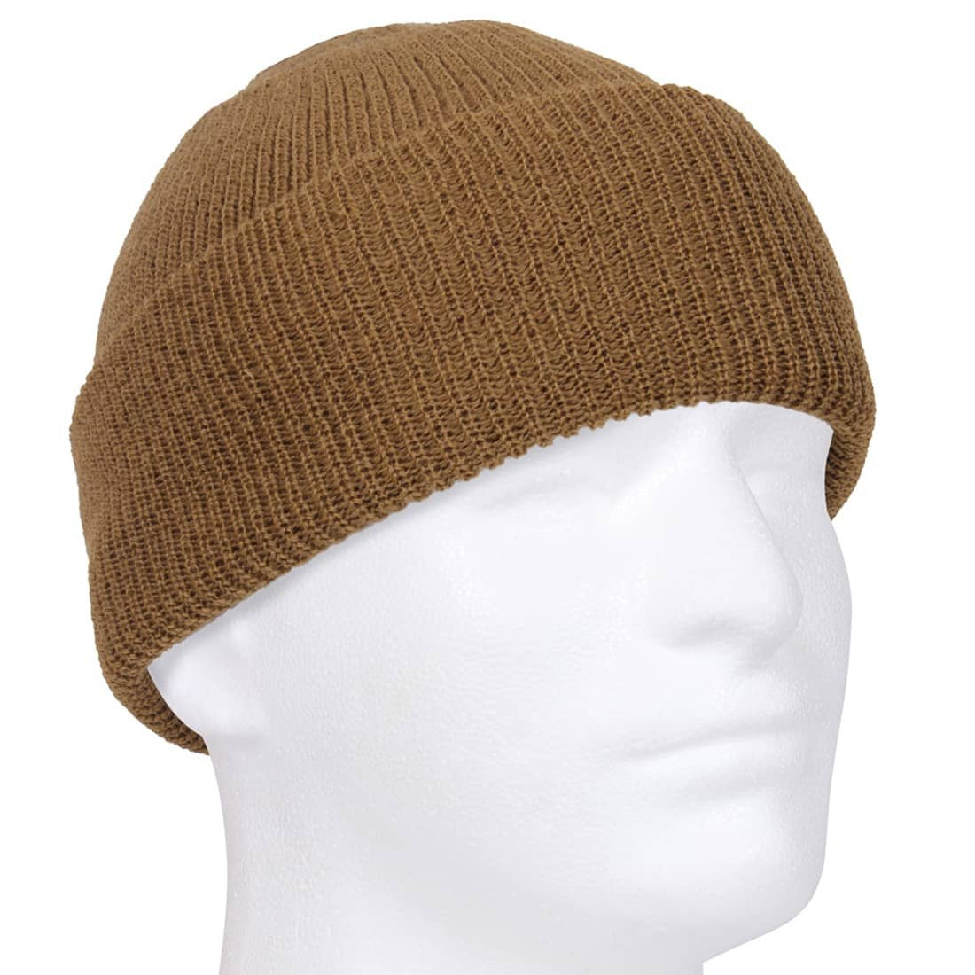 Wool Watch Cap Coyote Brown