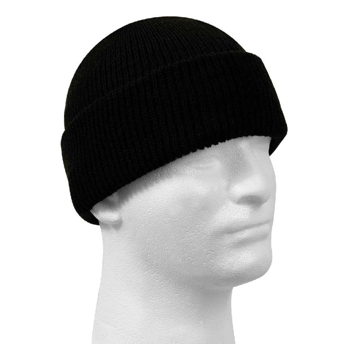 Genuine GI Wool Watch Cap in Black