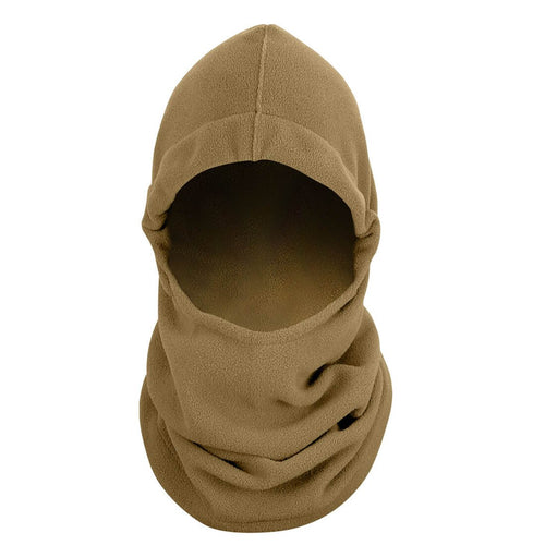 Coyote Brown Adjustable Polar Fleece Balaclava