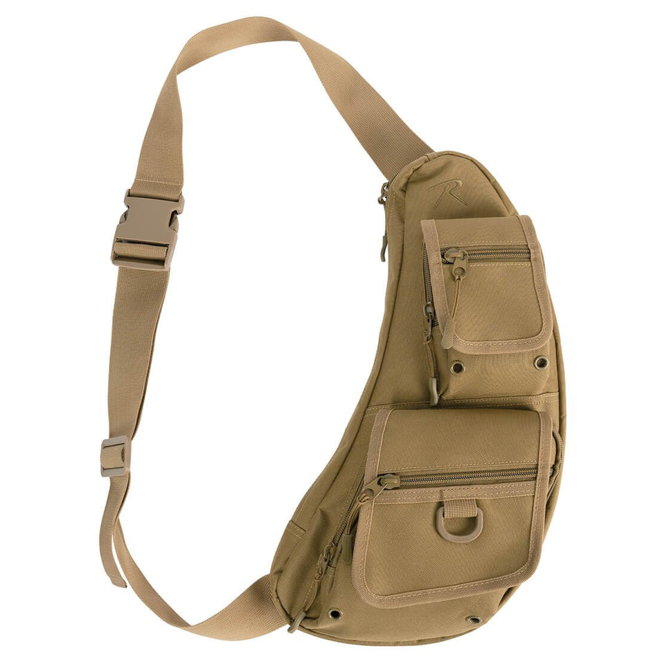 Tactical Crossbody Bag Coyote Brown